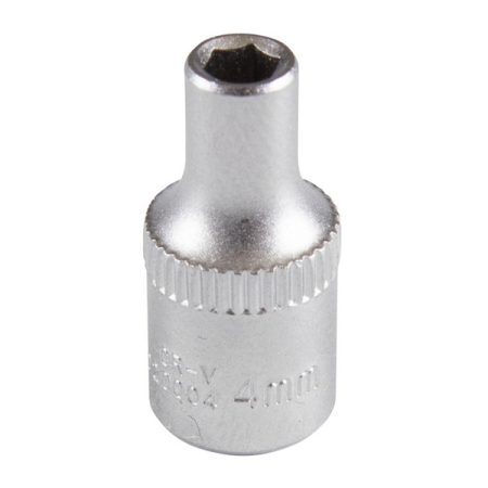 Головка торцевая стандартная шестигранная 1/4", 4 мм, AFFIX AF00020004