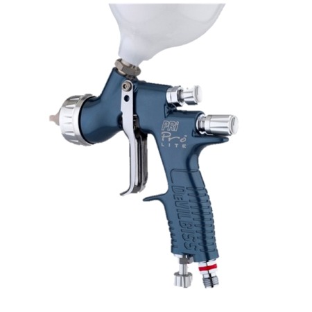 Грунтовочный краскораспылитель с верхним бачком, сопло 2,5 мм, DeVILBISS PRi PRO Lite PRILT-GPR10-25