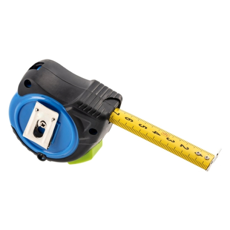 Рулетка измерительная 3 м, 16 мм, двухсторонняя лента, HOEGERT HT4M405 Рулетка измерительная 3 м, 16 мм, двухсторонняя лента, HOEGERT HT4M405