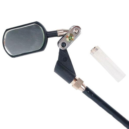 Зеркало на гибком держателе с подсветкой, длина 700 мм, JTC-3702 Зеркало на гибком держателе с подсветкой, длина 700 мм, JTC-3702