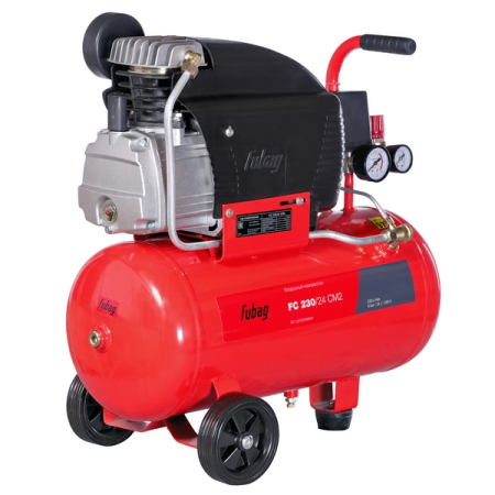 Компрессор воздушный коаксиальный однофазный FUBAG FC 230/24 CM2