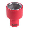 KING TONY 4335VE30M Головка торцевая диэлектрическая шестигранная 1/2”, 30 мм