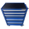 Инструментальная тележка, 5 ящиков, синяя, Great Wolf GWT-K5B