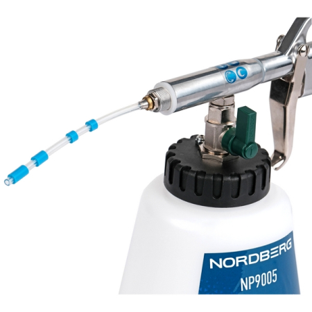 NORDBERG NP9005 Пистолет моющий с гибкой вращающейся насадкой для химчистки (торнадор)