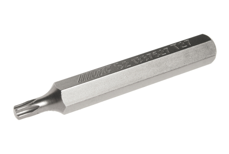Бита TORX Т27х75мм 10мм удлиненная S2 JTC