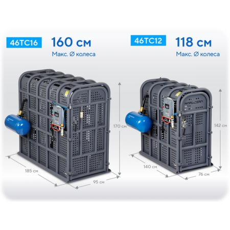 NORDBERG 46TC16 Клеть для накачки грузовых колес и спецтехники