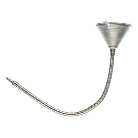 Воронка металлическая с гибким наконечником 630 мм JTC-3109A