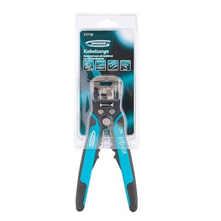 Стриппер для зачистки, резки проводов и обжима клемм GROSS 17718 Стриппер для зачистки, резки проводов и обжима клемм GROSS 17718