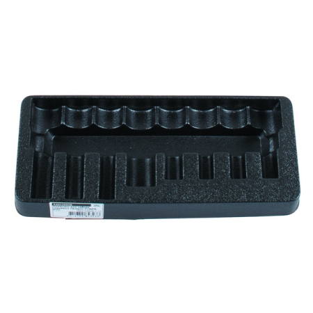 Ложемент для набора торцевых насадок 4128PR, PVC, King Tony 84412880B