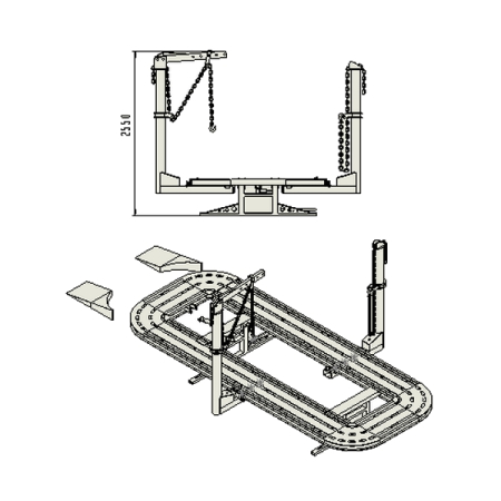 Стапель платформенный KraftWell KRW5200B2V