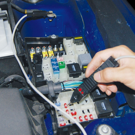 KING TONY 9DC23 Тестер для проверки напряжения, 3-48 В