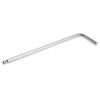 Ключ шестигранный Г-образный 4 мм, шаровый, длинный, L=100 мм, JTC-72004