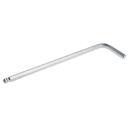 Ключ шестигранный Г-образный 4 мм, шаровый, длинный, L=100 мм, JTC-72004