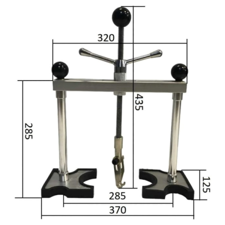Пуллер для быстрого выправления вмятин 2-опорный Great Wolf GWPul-12