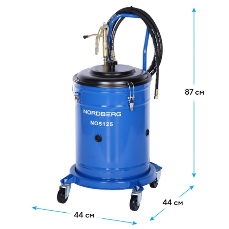 NORDBERG NO5125 Установка электрическая для раздачи густой смазки, 25 л