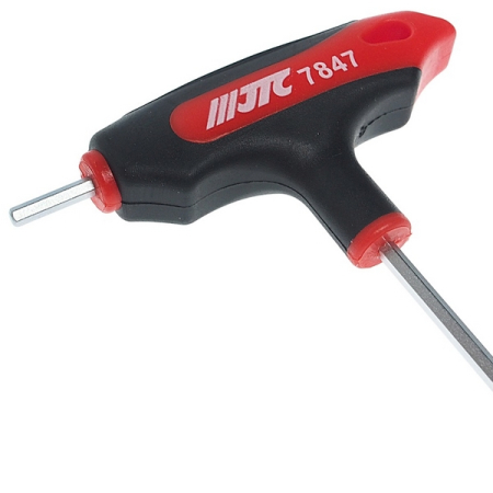 Ключ шестигранный Т-образный 3 мм, шаровый, JTC-784703 Ключ шестигранный Т-образный 3 мм, шаровый, JTC-784703