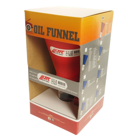 Воронка пластиковая для масла, М37xP3.0, JTC-5316