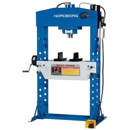 NORDBERG N3675A Пресс гидравлический с пневматическим приводом, 75 тонн NORDBERG N3675A Пресс гидравлический с пневматическим приводом, 75 тонн