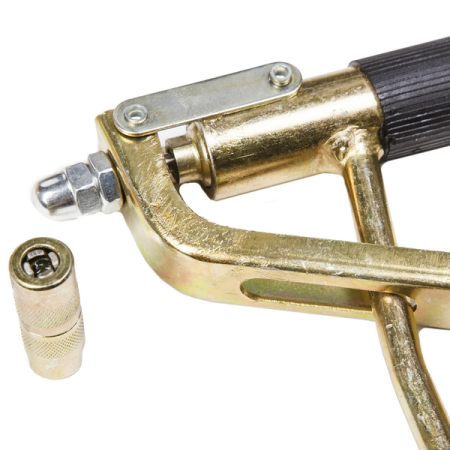 Нагнетатель солидола с ножным приводом, 15 л, KraftWell KRW1798.FN