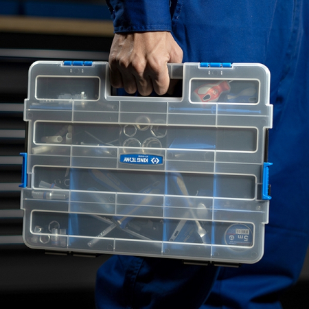 KING TONY 8714101B Органайзер универсальный 376x290x67 мм