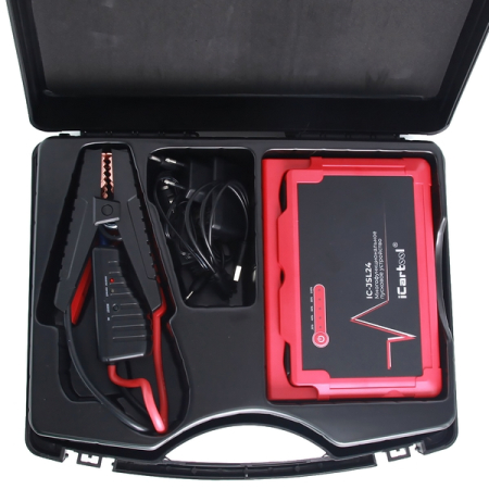 Пусковое устройство 12 В, 24 Ач, 500/1000 А, iCarTool IC-JSL24