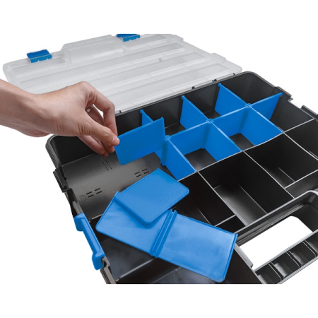 KING TONY 8714101B Органайзер универсальный 376x290x67 мм