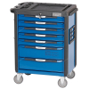 Nordberg T7N(B) Тележка инструментальная, 7 ящиков, синяя