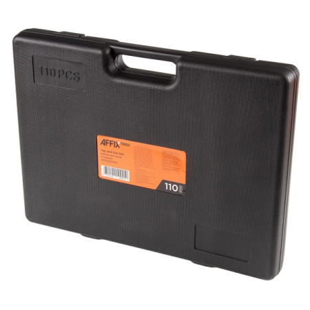 Набор метчиков и плашек SK-5 M2-M18, 110 предметов, AFFIX AF35100110C