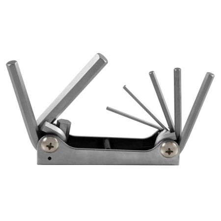 Набор ключей шестигранных в ключнице 2,5-10 мм, 7 предметов, Jonnesway H01M07SF