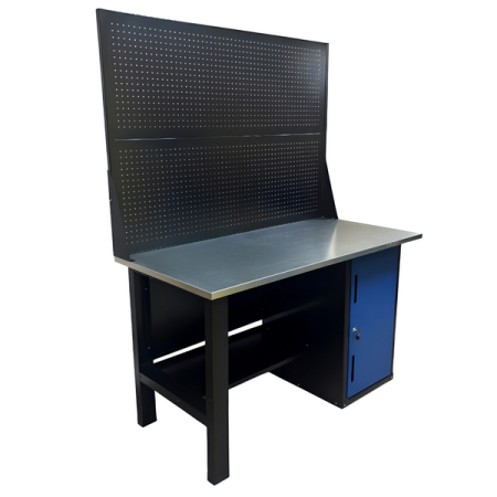 Верстак инструментальный однотумбовый, двойной экран, Great Wolf GWT-V1400T2