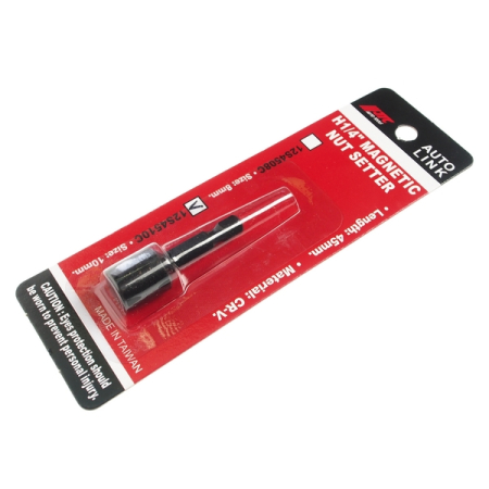 Головка для шуруповерта 1/4", 10 мм, магнитная, в блистере JTC-12S4510C