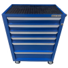 Инструментальная тележка, 6 ящиков, синяя, Great Wolf GWT-K6B
