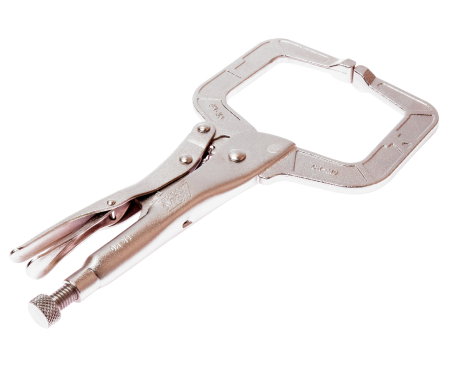 Зажим 11" С-образный с фиксатором L=280мм JTC-11R