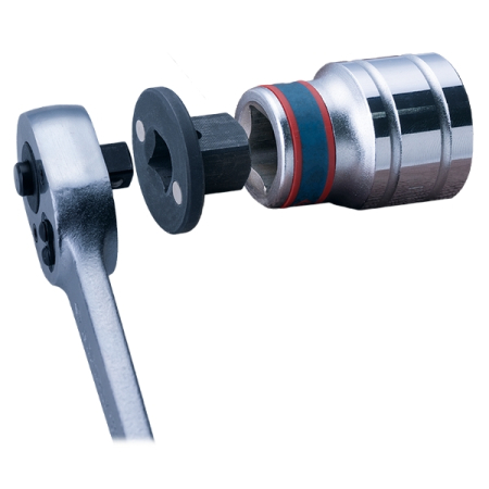 KING TONY 2883 Переходник 1/4">3/8", тонкий, магнитный