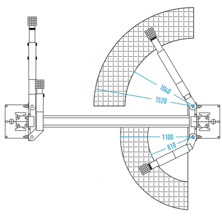 Nordberg N4120A-4T_220V Подъемник автомобильный двухстоечный электрогидравлический 4 тонны