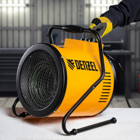 Тепловая пушка электрическая 400 В, 850 м3/ч, 9 кВт Denzel SFH-9000