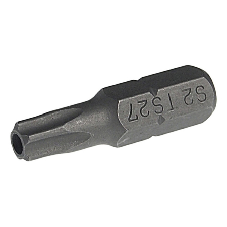 Бита TORX 5 лучей с отверстием TS27Hx25 мм, 1/4", JTC-1192527