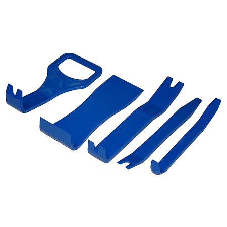 Набор съемников (лопаток) для панелей облицовки, 5 предметов Мастак 108-10005