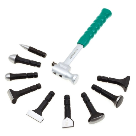 Многофункциональный молоток со сменными головками для жестяных работ Jonnesway AG010142 Многофункциональный молоток со сменными головками для жестяных работ Jonnesway AG010142