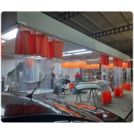 Пост подготовки к окраске с верхним пленумом Guangli GL400