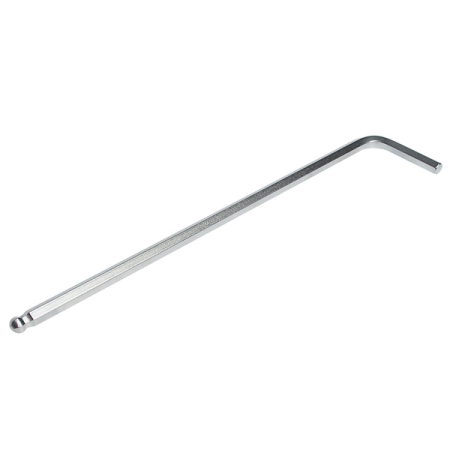 Ключ шестигранный Г-образный 4 мм, шаровый, экстрадлинный L=140 мм JTC-73004