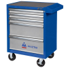 Тележка инструментальная “ОПТИМА”, 5 ящиков, синяя, МАСТАК 521-05581MB Тележка инструментальная “ОПТИМА”, 5 ящиков, синяя, МАСТАК 521-05581MB