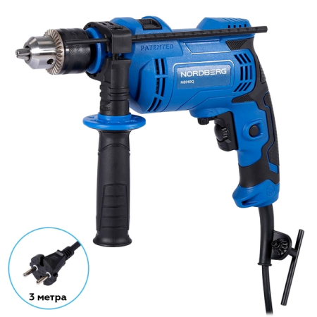 NORDBERG NE010Q Дрель ударная 850 Вт, макс. диам. сверла 13 мм