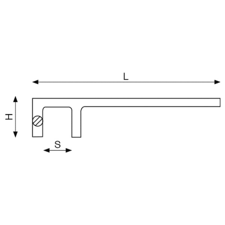 BAHCO NS204-85 Ключ вентильный искробезопасный 85x750