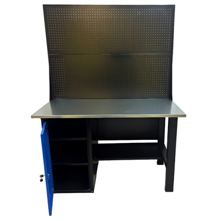 Верстак инструментальный однотумбовый, двойной экран, Great Wolf GWT-V1400TL2