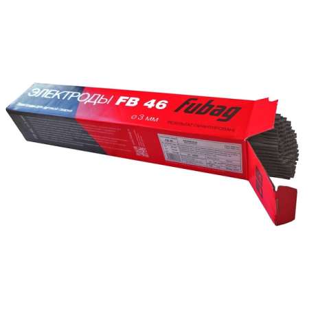 Электроды сварочные с рутилово-целлюлозным покрытием FUBAG FB 46 (3,0 мм; 5 кг)