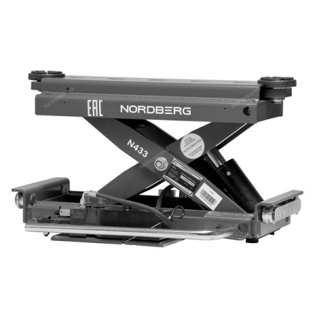 Nordberg N433 Траверса гидравлическая с ручным приводом, 3 т, серая