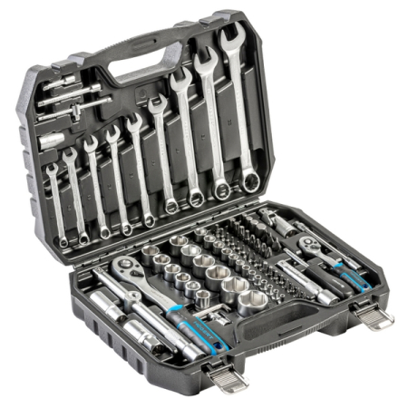 Набор инструментов, 85 шт, HOEGERT HT1R225