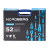 NORDBERG 2296052C Набор инструментов, 52 предмета, кейс