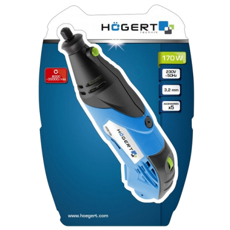 Электрическая мини-шлифовальная машинка HOEGERT HT2E100